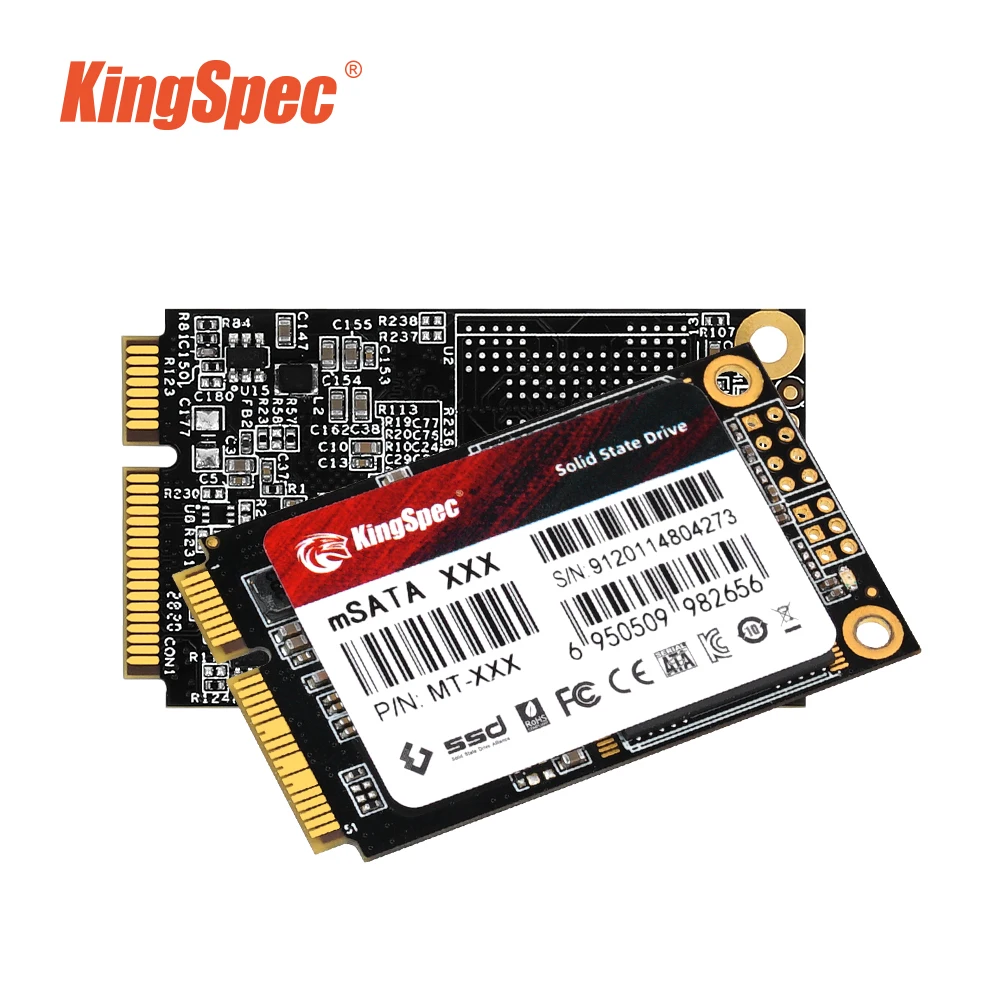 

KingSpec 128 gb 256GB 240GB SATA3 mSATA Internal SSD Hard Drive Solid State Disk Mini SATA for Laptop PC Desktop Free