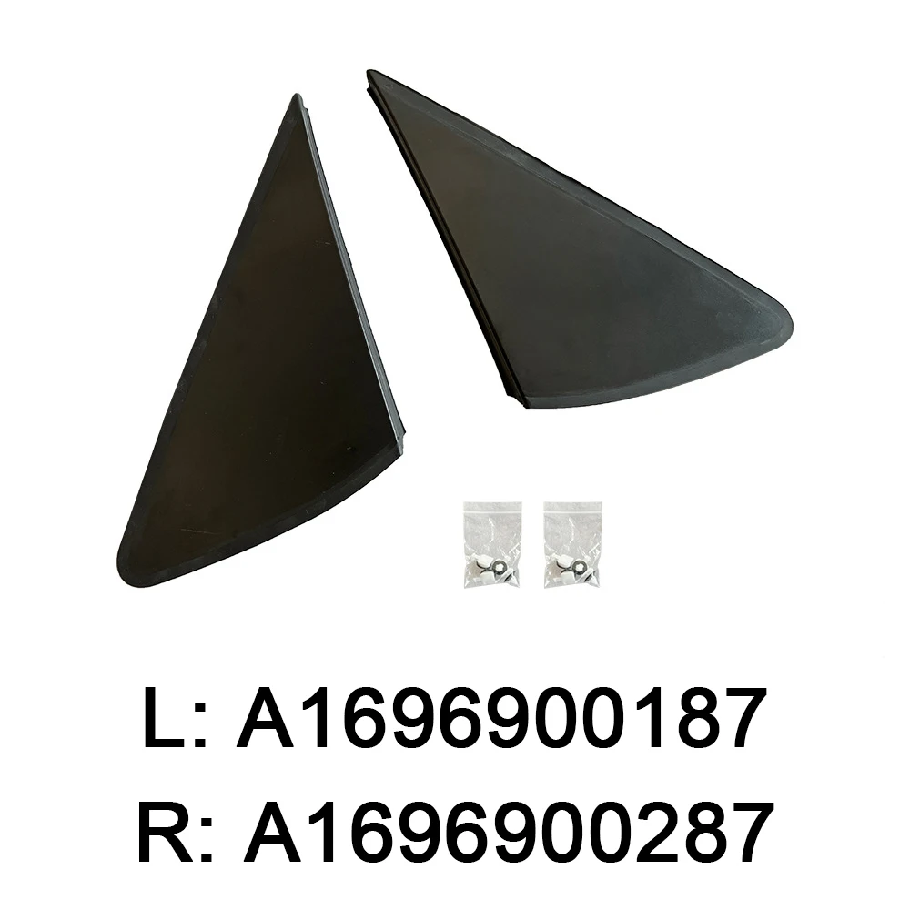 For Mercedes-Benz A Class W169 A160 A180 2004-2012 Rear View Triangle Molding Car Door Mirror Panel Trim A1696900187 A1696900287