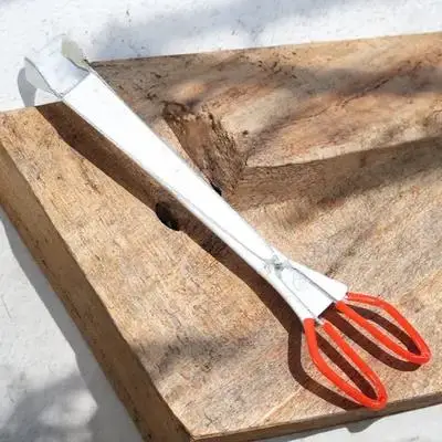 

Stainless Steel Garbage Clamp Heavy Duty Litter Picker Grabber Tool for Outdoor Home Cleaning Sanitation Worker Trash Pickup