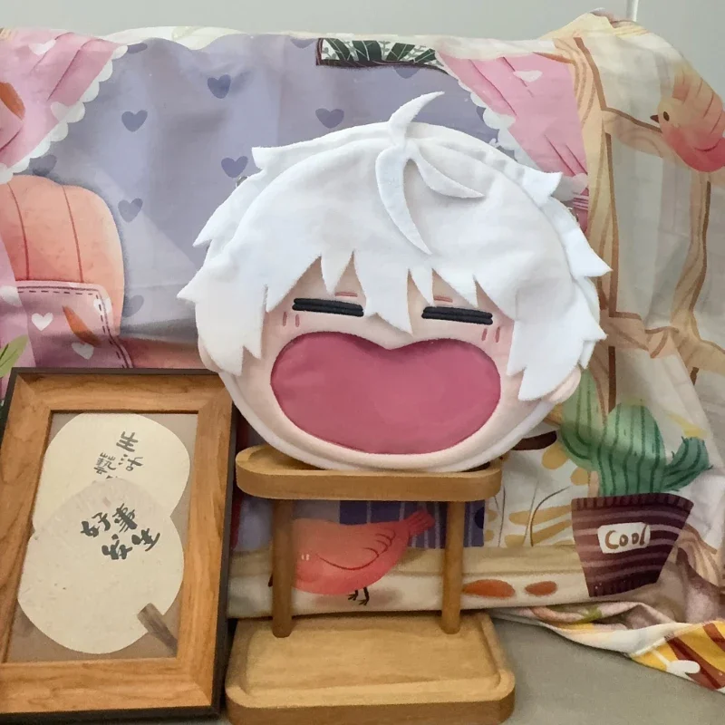 Anime Blauw L Nagi Seishiro Kawaii Gezicht Cosplay Transparante Itbag Lolita Meisje Vrouwen Schoudertassen Rugzak Grappig Decor Props Gift