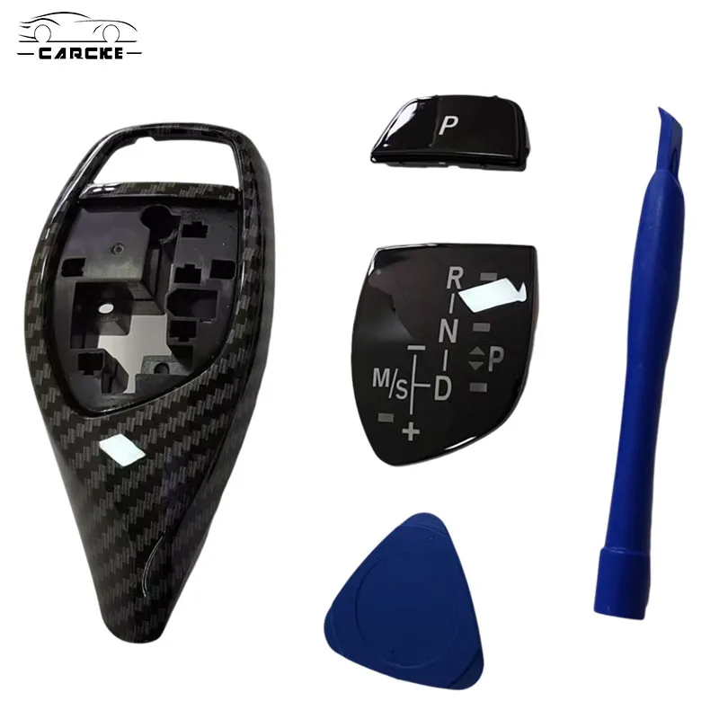 

Gear Shift Knob Accessories for BMW F20 Car Gear Shifter Knob Lever Accessories Cover Panel Button for BMW Series 1/2/3/4/5/6