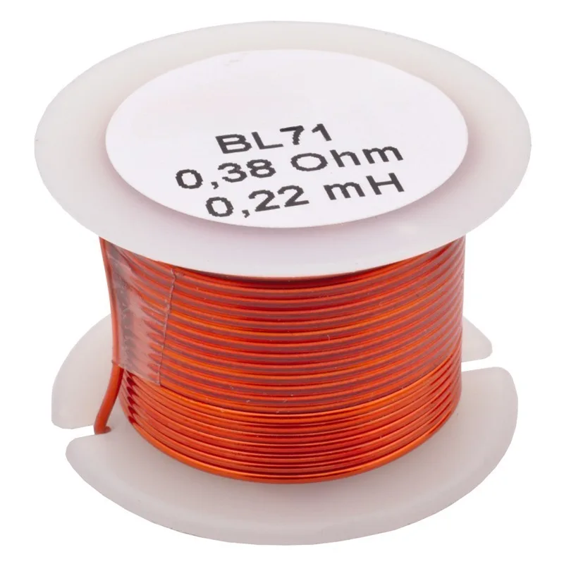 Hollow coil, diameter 0.71mm, baking paint hollow frequency divider inductor