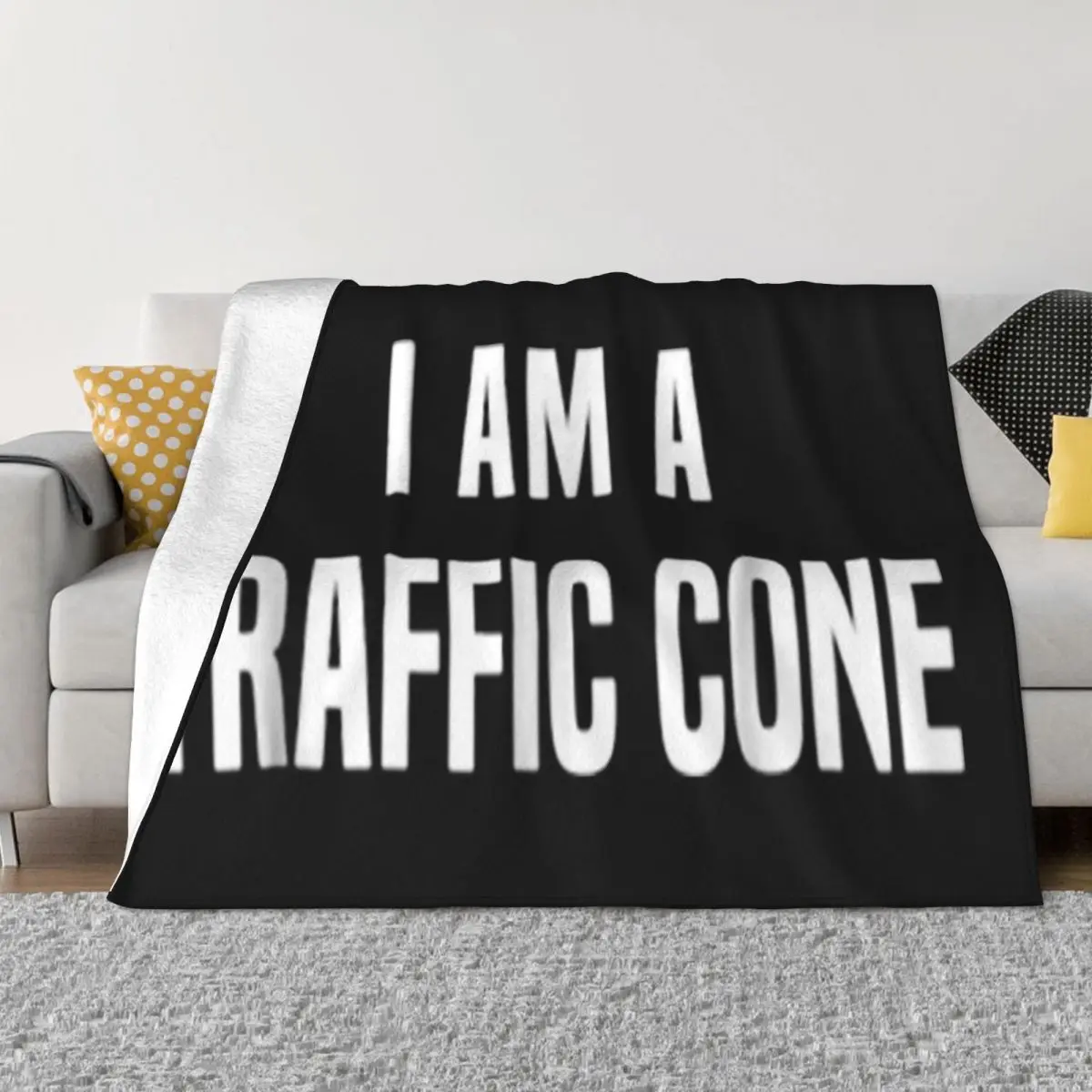 Traffic Cone Costume T Easy Simple Halloween Costumes Interested Halloween Present Creative Throw Blanket