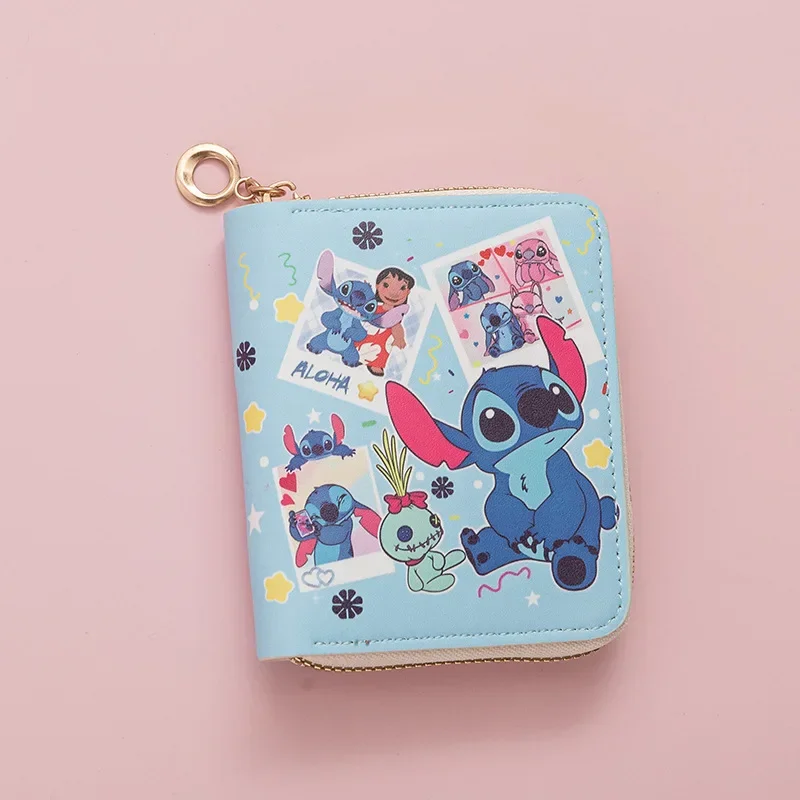 Disney Stitch Frozen   coin purses, leather,card holders, storage for ID documents and change, plush pouches,accessories gift