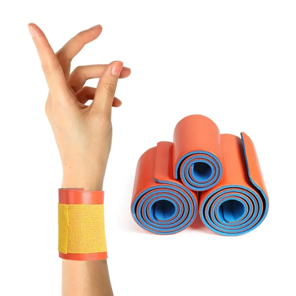 1 Roll First Aid Universal Aluminum Splint Roll Medical Survival Polymer for Fixture Bone Emergency Medical Kit Outdoor Travel