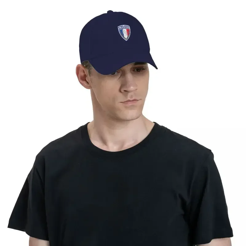 Y2K FRENCH MUNICIPAL POLICE INSIGNIA Caps Snapback Fashion Baseball Hats Breathable Casual Casquette Outdoor For Men Women