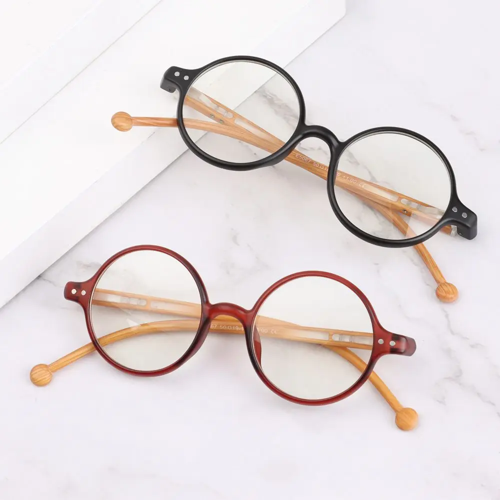 

Fashion Retro Round Frame Eyeglasses Computer Goggles Eyewear Anti-UV Blue Rays Glasses