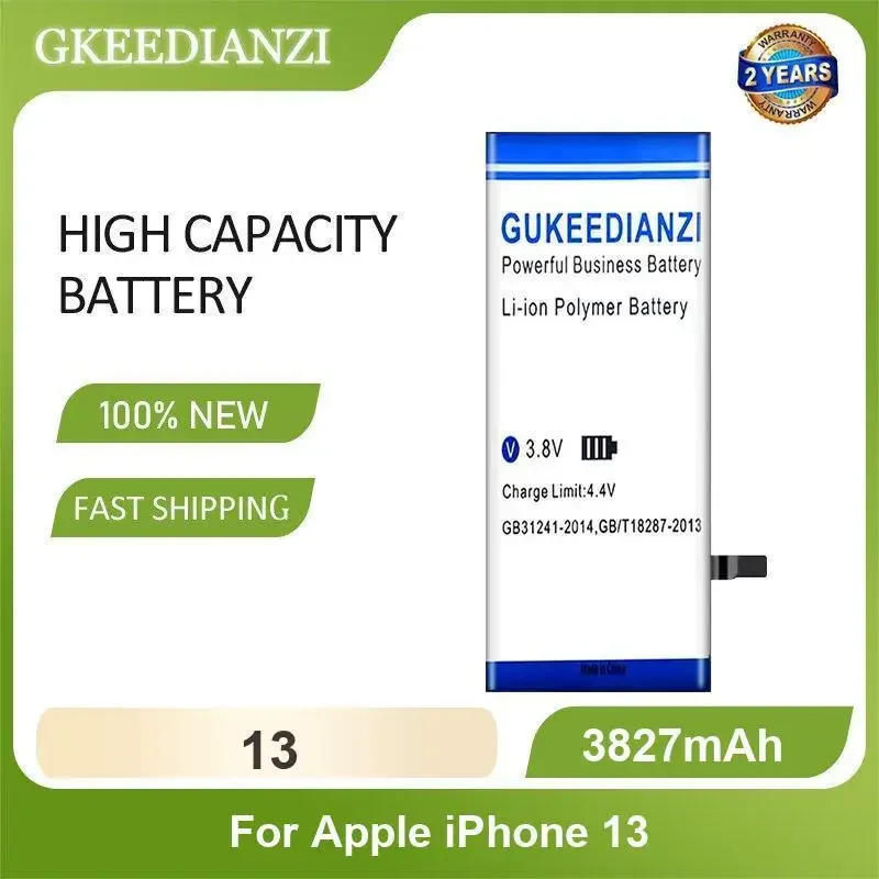 

13 Mobile Phone Battery For Apple iPhone 13 3827mAh High Capacity
