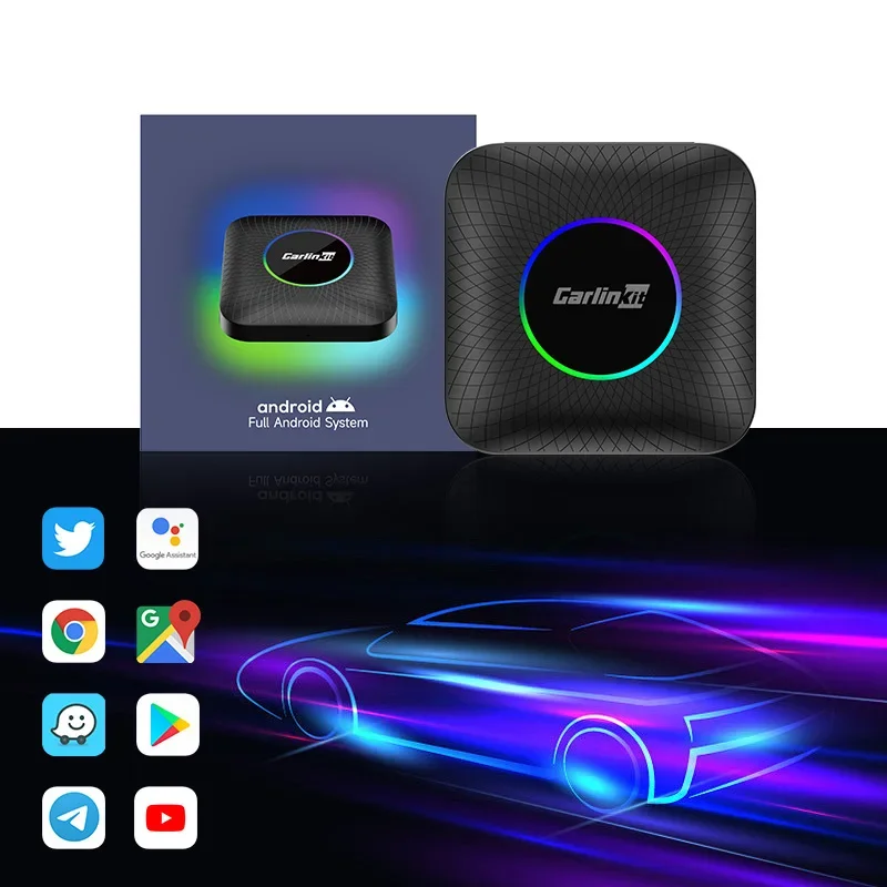 

Carlinkit android 13 система QCM6225 128 ГБ Автомобильный ai box sim беспроводной carplay для q5 w213 Youtube Netflix