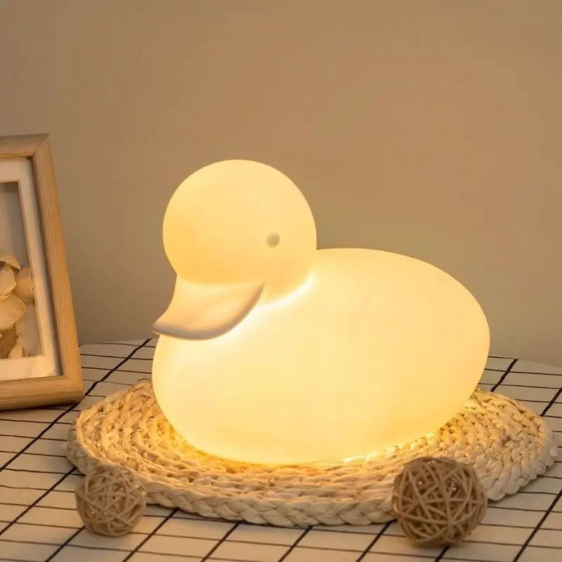 Little Duck Decorative Desk Lamp Middle French Cream Bedroom Bedhead Study Room Charging Atmosphere Small Night Light