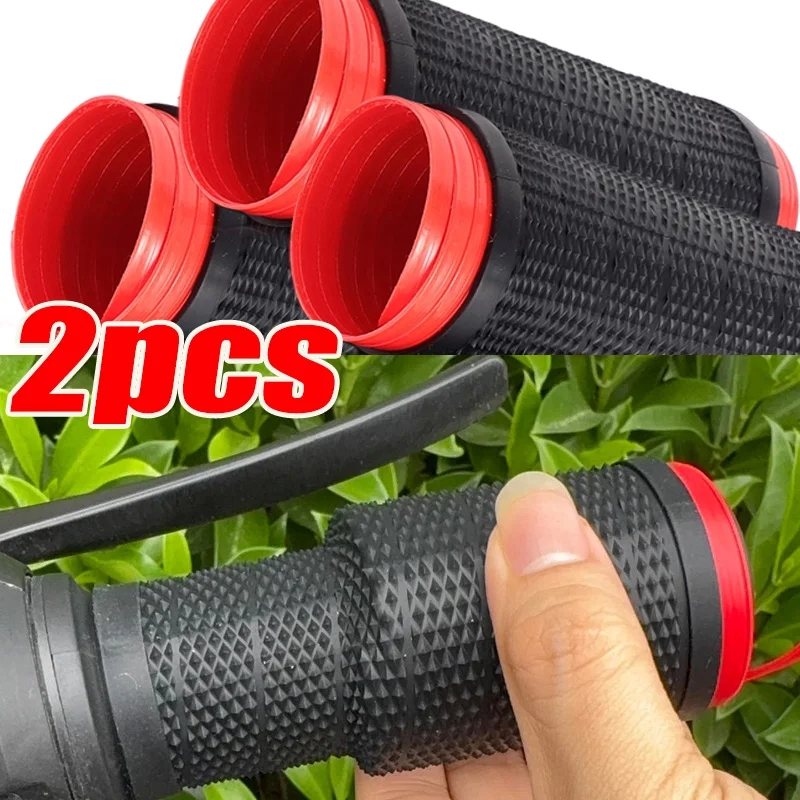 Black Universal Motorcycle Handlebar Brake Cover Non-slip Silicone Moto Modification Riding Equipment Protective Handlebar Cover