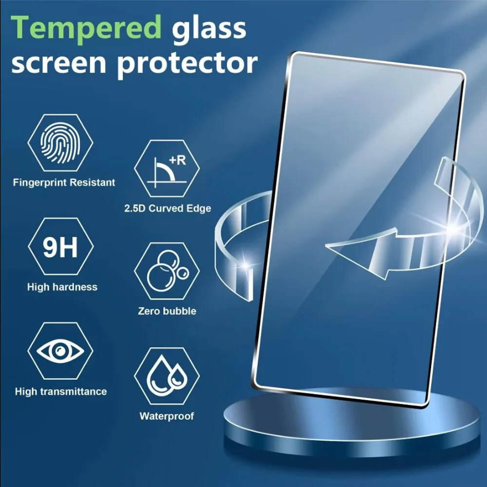 2PCS HD 9H Screen Protector Anti Scratch Protective Film Explosion-proof Anti Fingerprint for Legion Go S tempered film