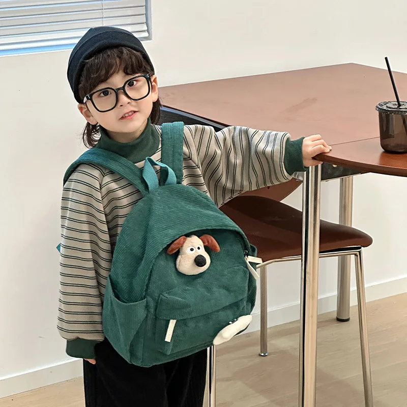 Mochila bonita para niños y niñas, morral de dibujos animados, bolsos de clase