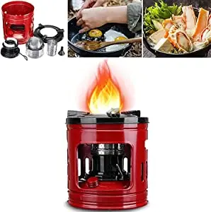 

Heater Portable Heating Stove Heat Level Indoor Warm Outdoor Winter Heated Stove Multifunctional Cooking Camping Adjustable