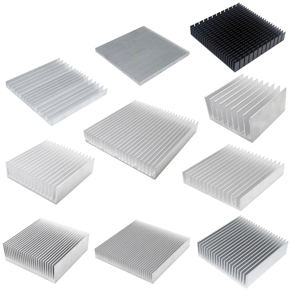 Aluminium-Kühlkörper, Heizkörper, Kühlkörper für LED-Elektronik-Chip-Kühlung und Wärmeableitung – Detail 14