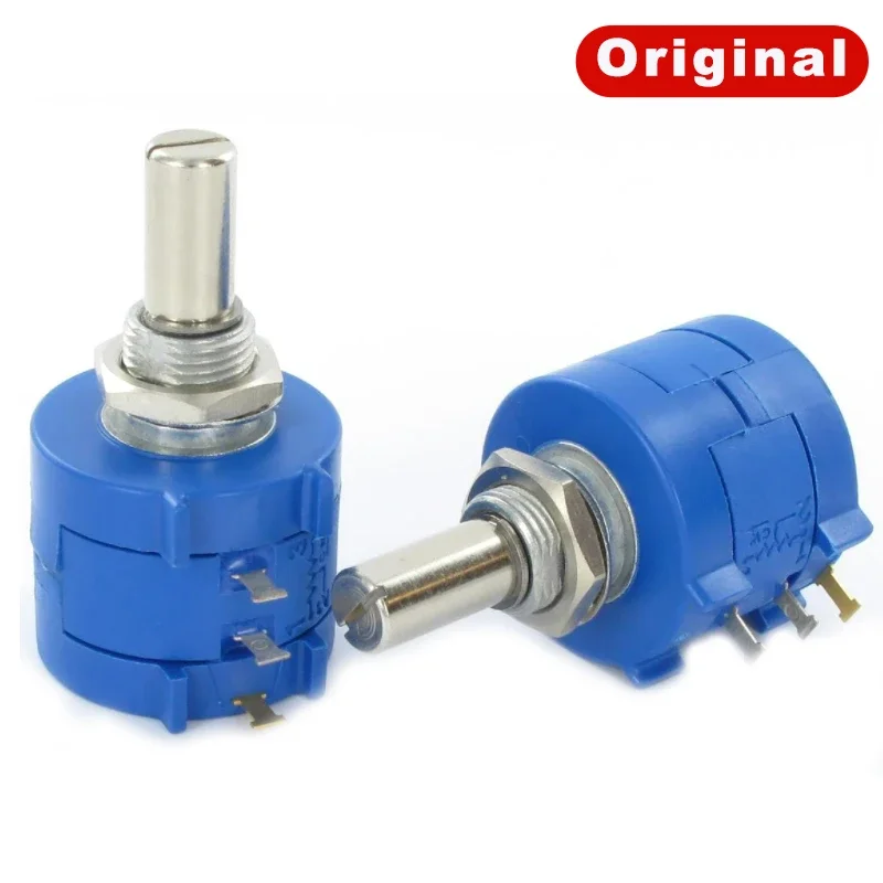 

10pcs 3590S-2-501L 102L 202L 502L 103L 203L 503L 104L 500Ω 1K 2K 5K 10K 20K 50K 100K Ohm Multiturn Potentiometer