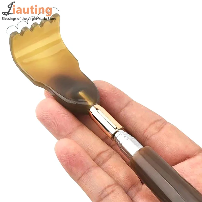 Extendable Magnetic Ball Hackle Back Scratcher With Magnet Telescopic Scratching Backscratcher Massager Back Scraper Gift