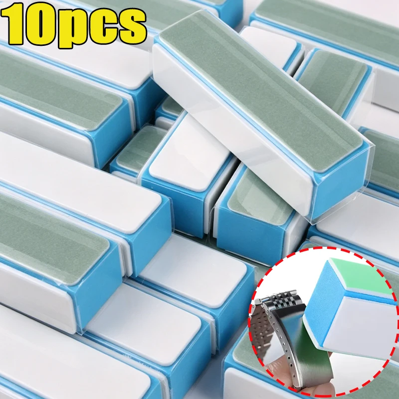4 Sides Mesh Watch Cleaner Polishing Rod 1-10Pcs Portable Fine Grinding Cleaning Tool Restoration Repair Supplies