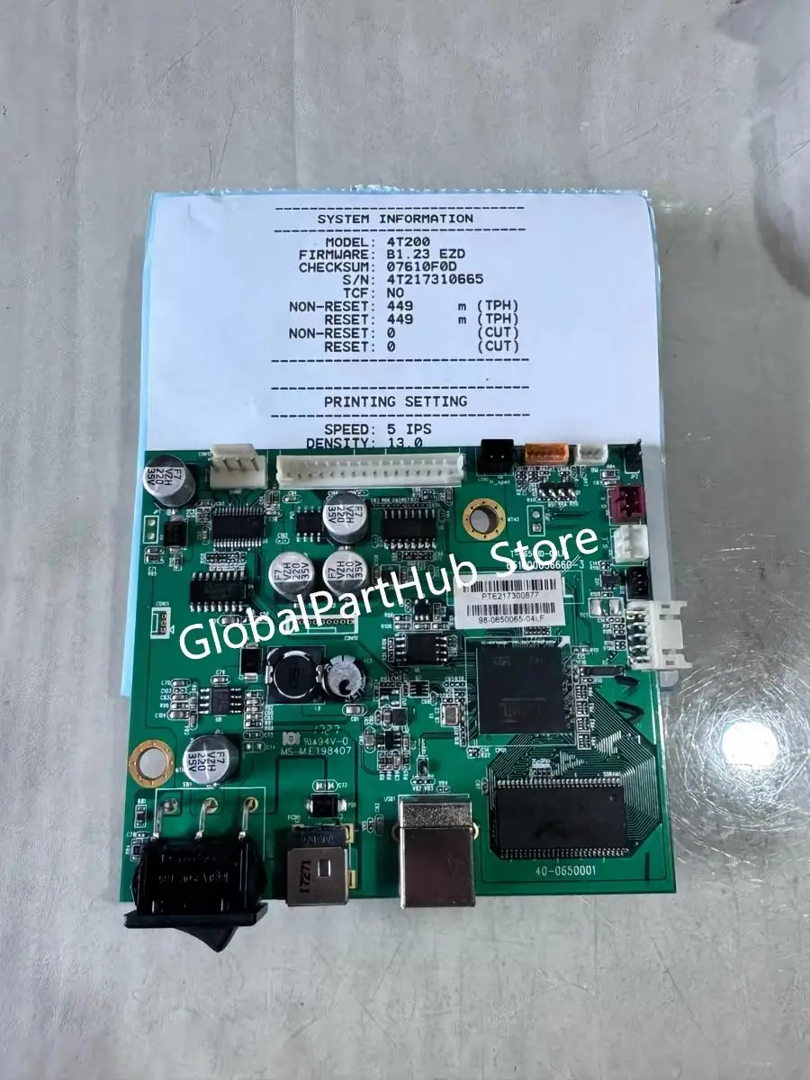 Original Motherboard Interface Board For Zenpert 4T200 4T300 TSC TE244 TE344 Barcode Label Printer Main Board