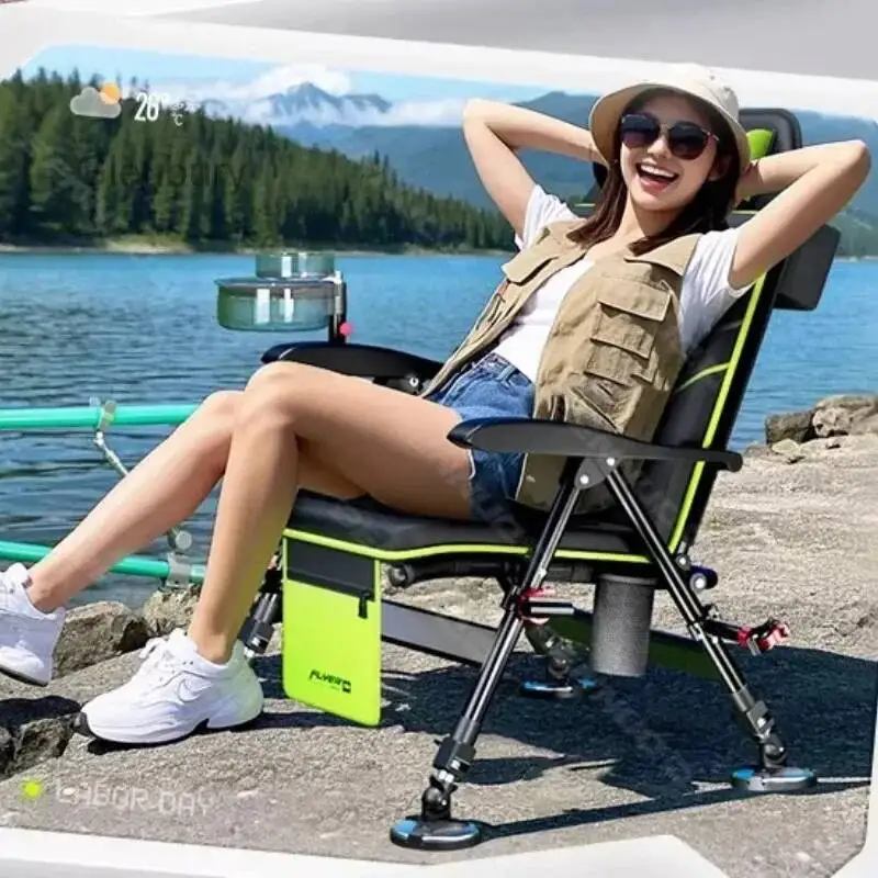 Folding Model Small Beach Chairs New Multi-functional Beach Chairs European Furniture Outdoor Furniture Sedie Da Spiaggia ZYSTY