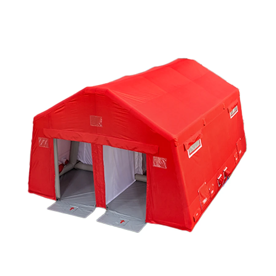 

Air Inflatable Tent Customized New Waterproof Outdoor Large Water Camping Medical Fire Shelter Tent Factory Outlet