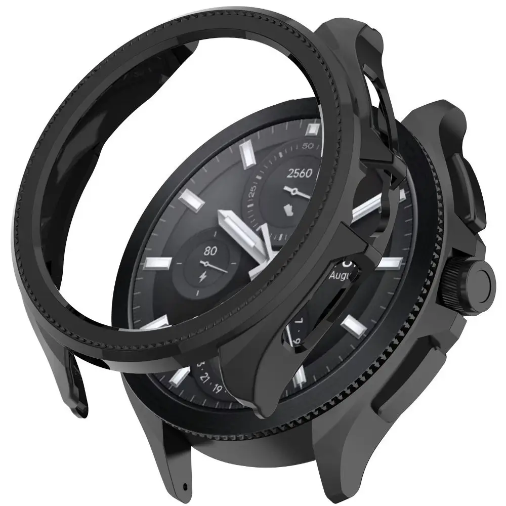 New Bumper PC Cover Hard Shell Smart Screen Protector Accessories Watch Protective Frame for Watch 2 Pro