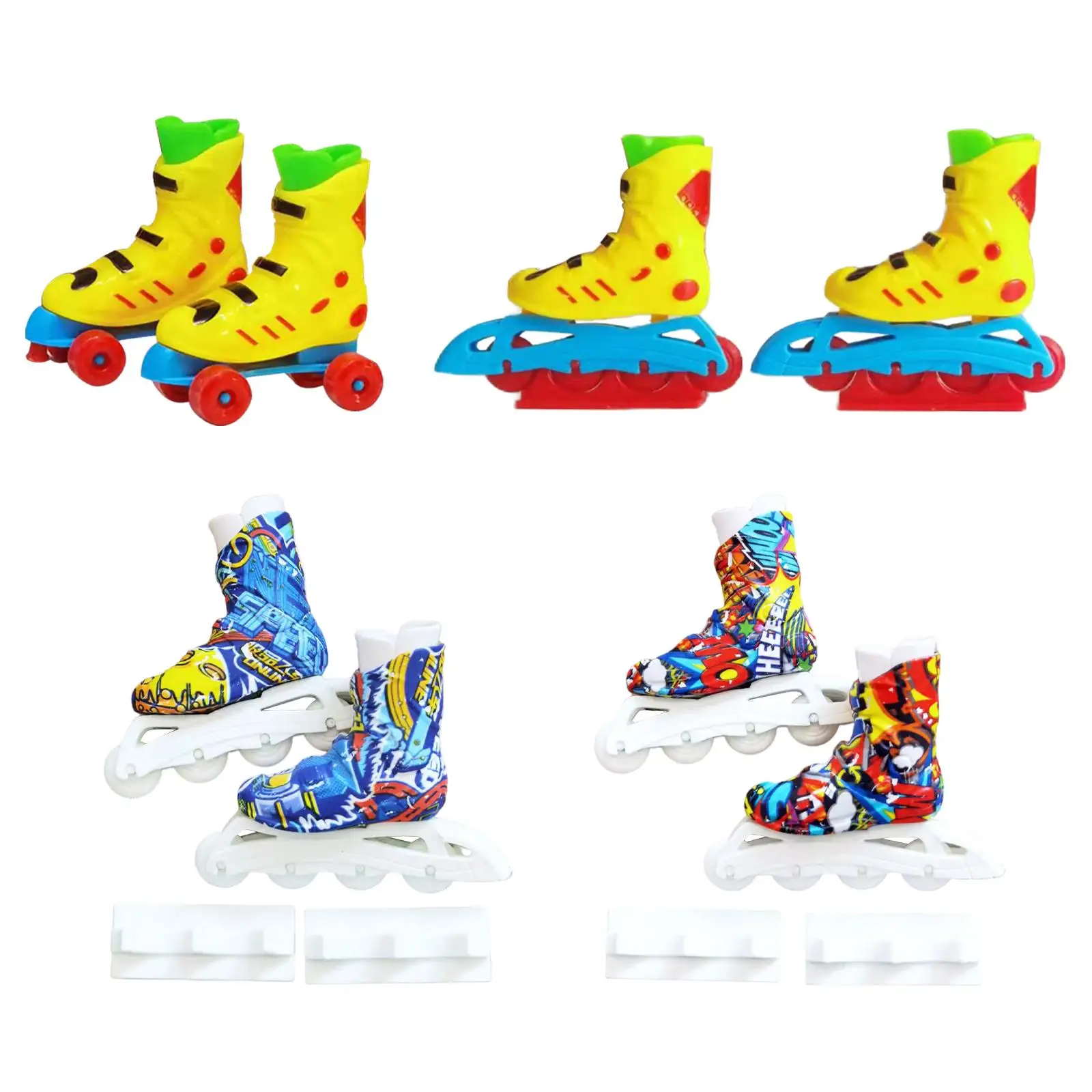 Novelty Finger Ice Skates Learning Toys Entertainment Sports for Children Adults Teens