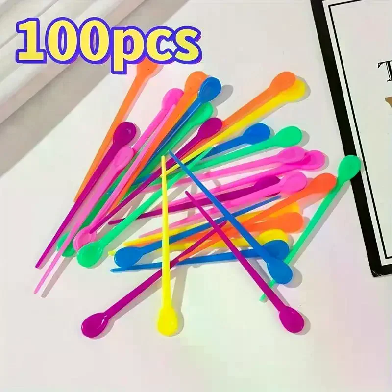 100Pcs Perming Needles Hair Roller Plastic Pins Perming Clips Hairdressing Tools Styling Accessories Makeup Eyelash Curler