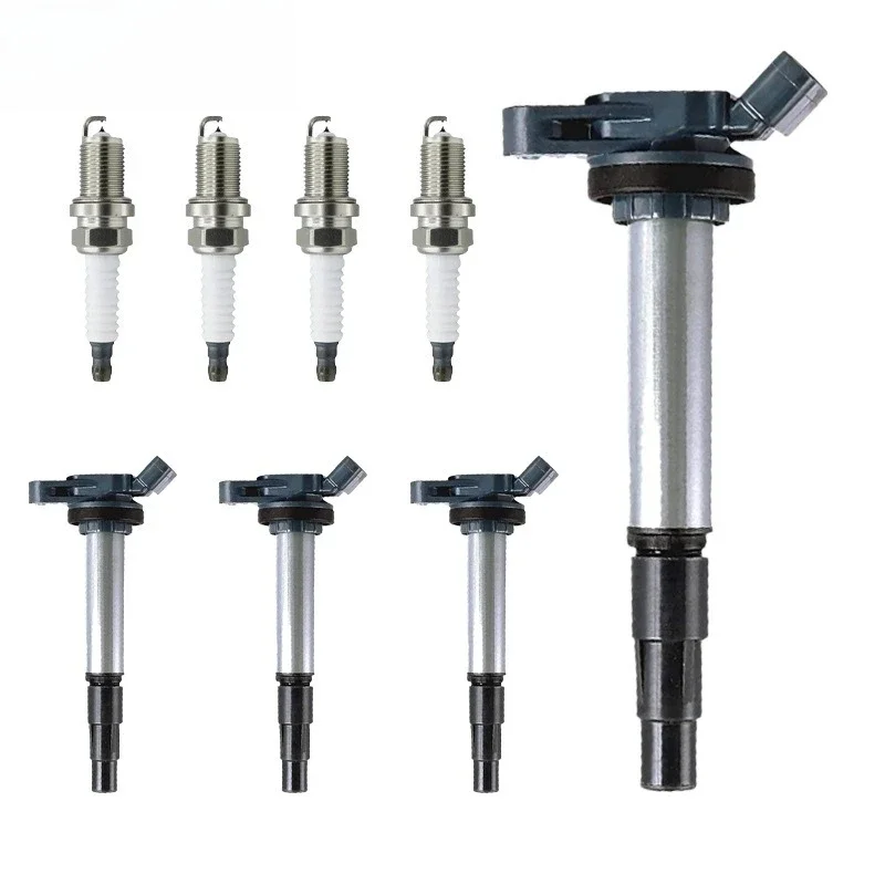 

Ignition coil, spark plug
