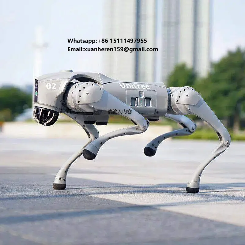Unitree Go2 AI Pet Robot with Backflip Dancing Skills & Remote Control for Fun and Entertainment