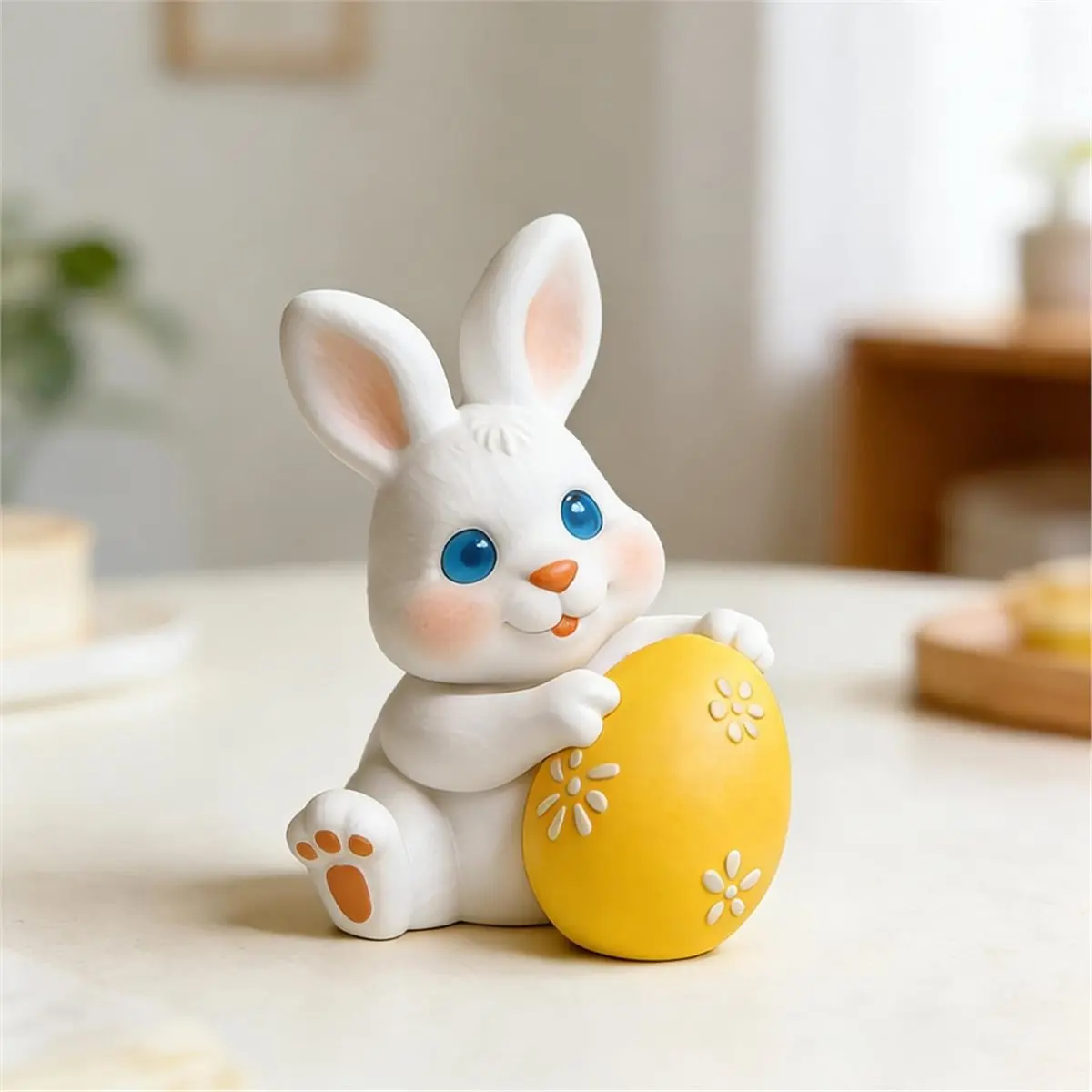 Moldes para hacer velas, herramienta para manualidades con calor, molde de conejito con huevo para amigos, estudiantes, adultos, hombres, mujeres, fiesta de Pascua