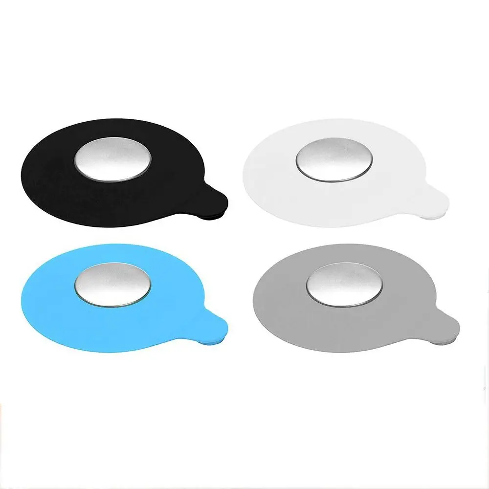 Silicone Floor Drain Cover Kitchen Bathroom Bathtub Sink Seal Plug Water-drop Design Sewer Deodorizer Bathroom Accessories