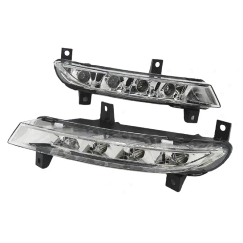 

Car Front Bumper DRL LED Fog Lights Daytime Running Light For Skoda Octavia RS 2009-2013 Accessories 1Z0941067 1Z0941068