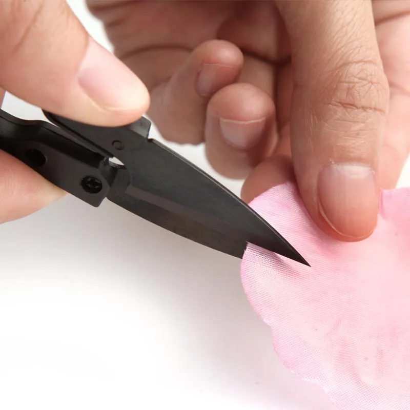 Tijeras para cortar hilo de coser, suministros para bordar, acero inoxidable, 1 piezas