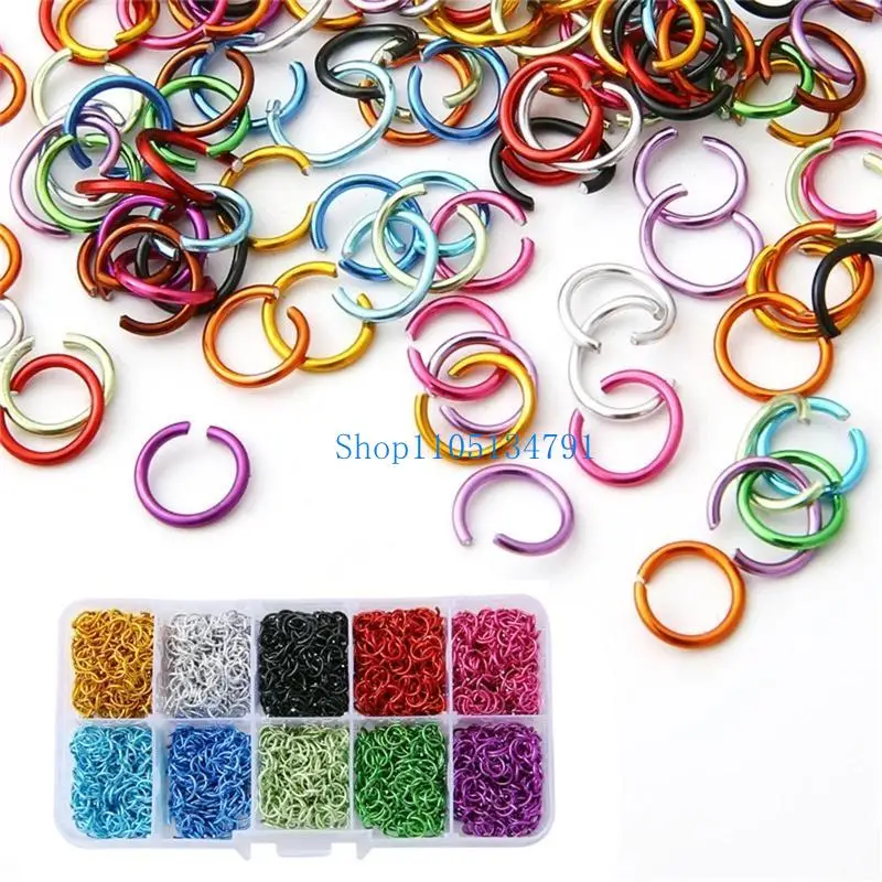 98km Split Rings Open Jump Rings Connectors for DIY Jewelry Making Findings Supplies