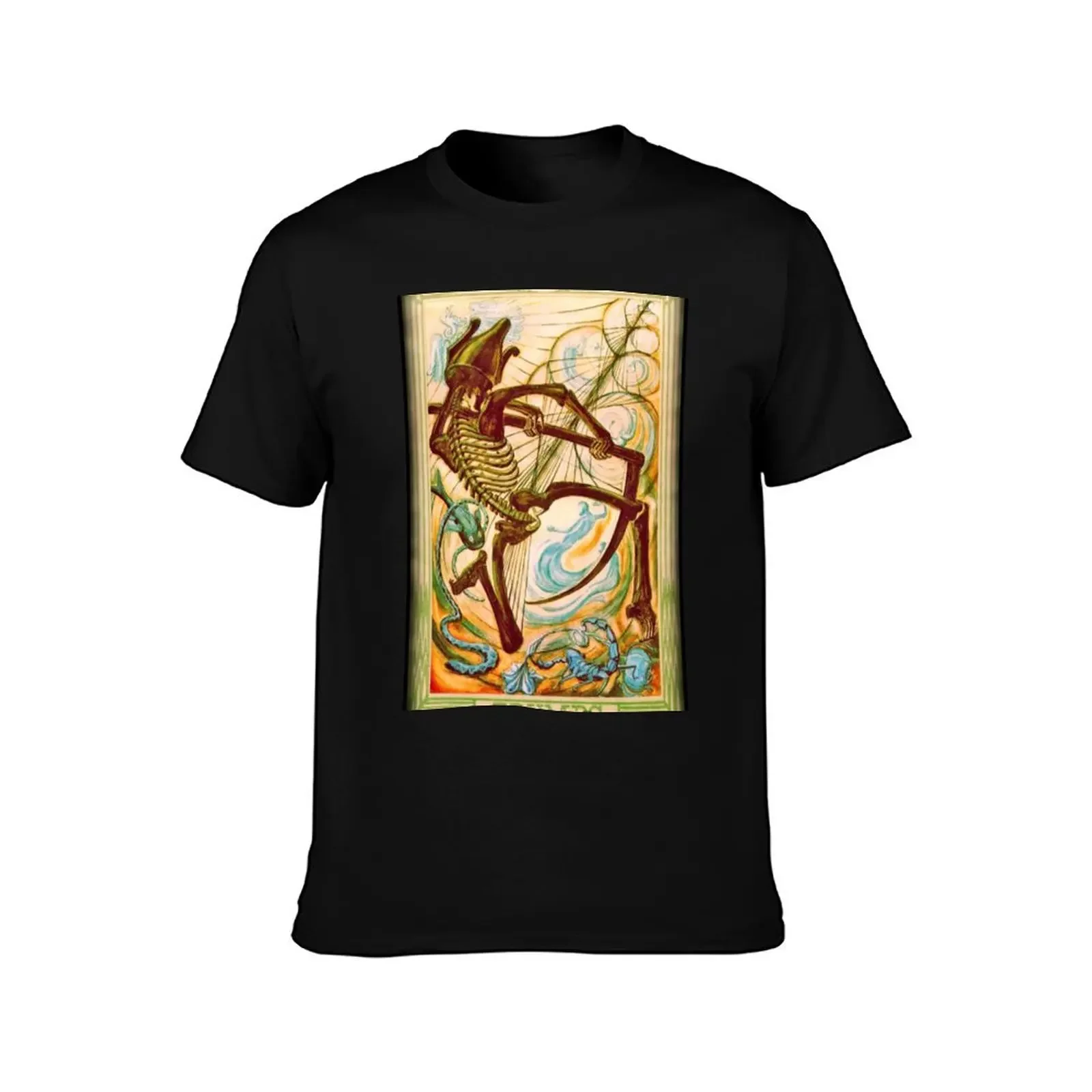 Thoth Tarot - XIII - Death. T-Shirt summer tops graphic tee shirt funny costumes customs design your own mens fashion