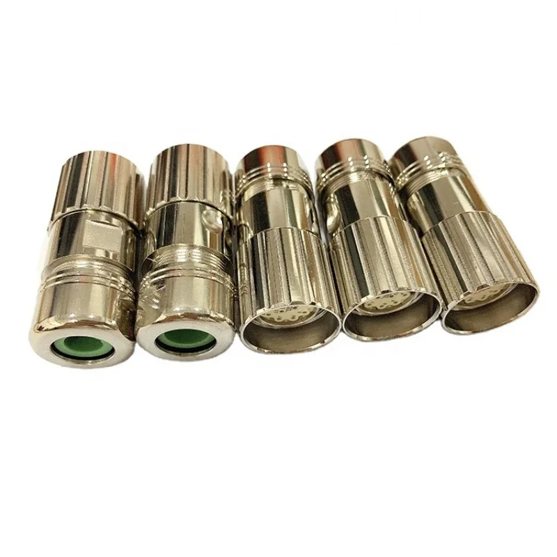 High Voltage Connector for M623-12A 12-Pin E-Type Uncoded 12 Prf 12 Pins Round Female Connector Suspension Side M23 Connector