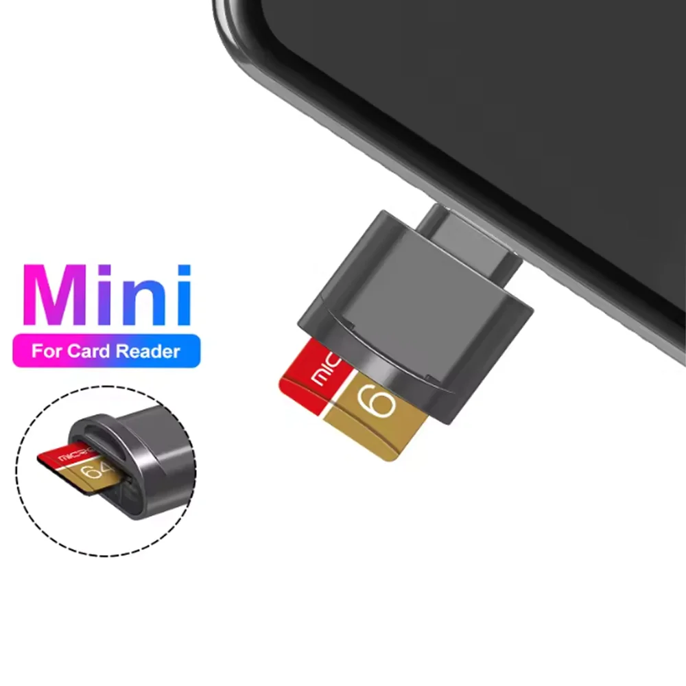 2pcs MINI SD TF Card Apple Card Reader Suitable For iPhone iPad Connection External Expansion Memory Card OTG Storage Card Adapt