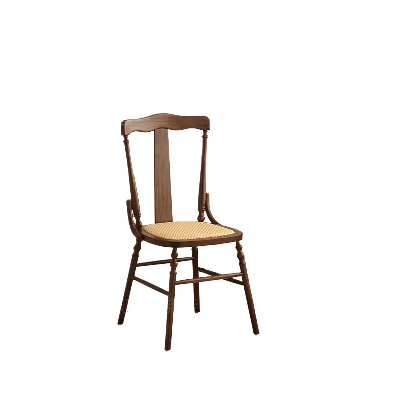 

Medieval modern chair activity wooden chair living room dining chair casual style