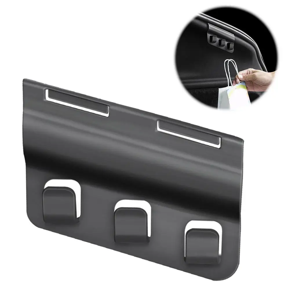 خطاف جانبي لصندوق السيارة الخلفي لسيارة Tesla New Juniper 2025 إطلاق خطافات متعددة I9Z3 #1