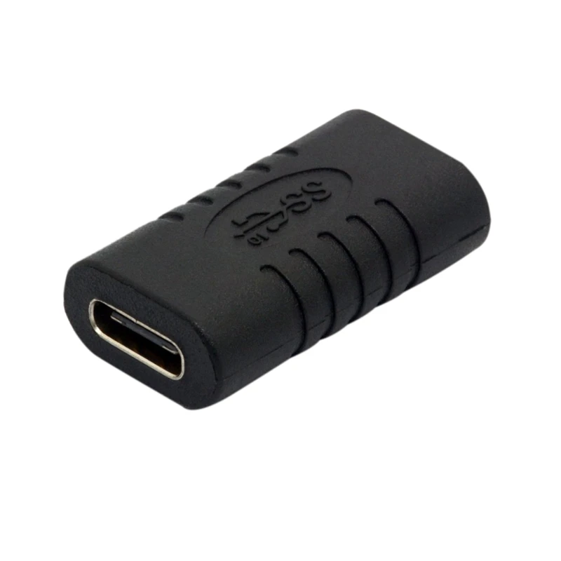 USB C Adapter Female To Female Type C Adapter & 90 Degree USB C Type C Adapter,Right & Left Upward & Downward