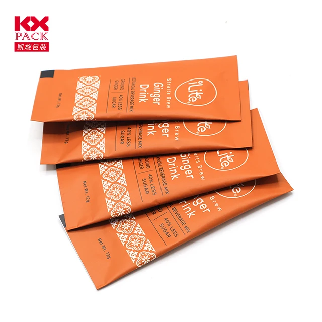 Gravure Printing Food Packaging Film Sachet Packaging Laminated Metalized Film Printing Film Sachet for Ketchup Coffee Powder