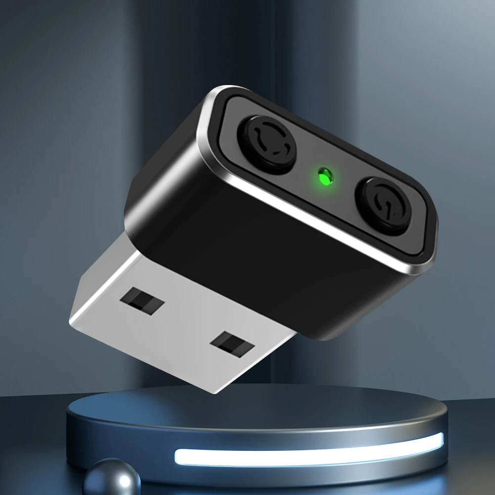 Mini USB Mouse Jiggler with Dual Button Support for Windows Mac Linux Android Anti Idle Anti Detect Computer Accessory