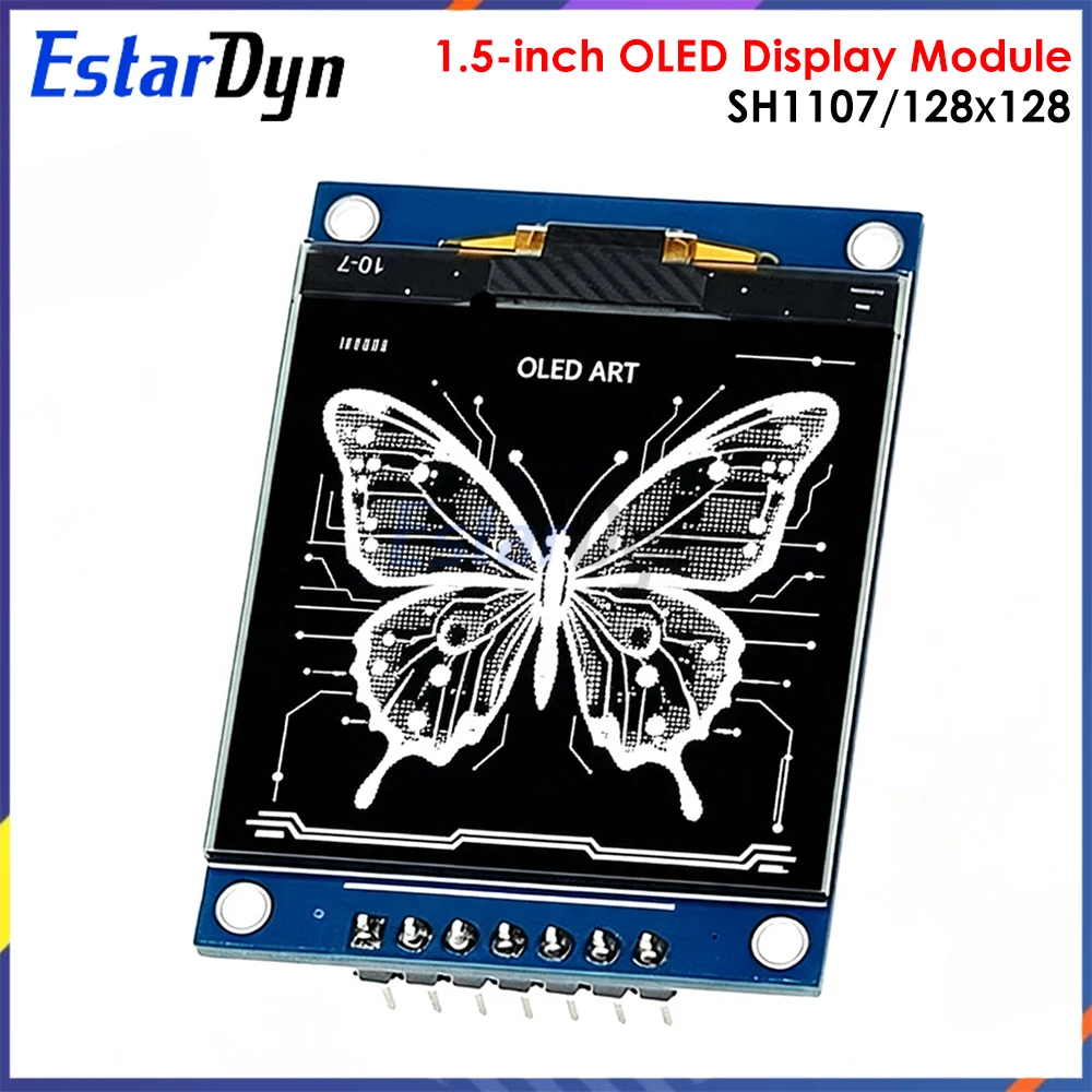 modulo-de-display-monocromatico-oled-de-15-polegadas-128x128-sh1107-spi-7-pinos-para-raspberry-pi-stm32-esp32-eletronicos-diy