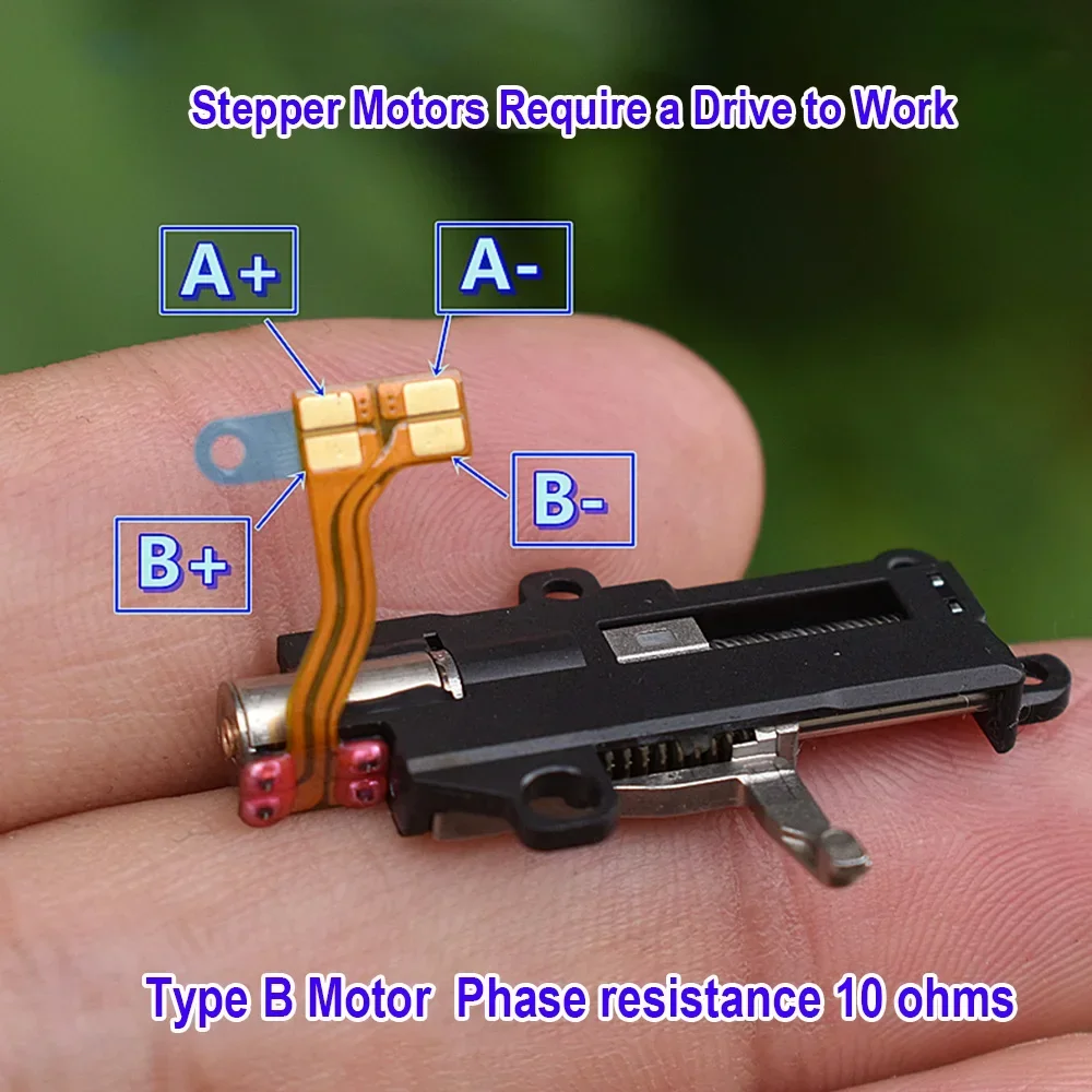 5PCS Micro 5MM Stepper Motor 2-phase 4-wire Reducer Full Metal Planetary Reduction Gear Box + Precision Metal Slider Table