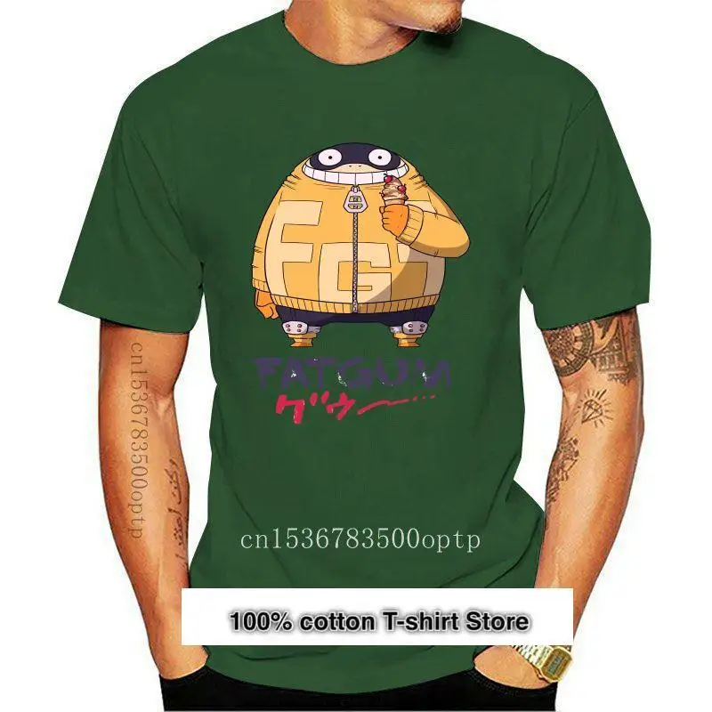 

Camiseta estampada для мужчин и женщин, camisa de helado Fatgum, 100% algodón, nueva