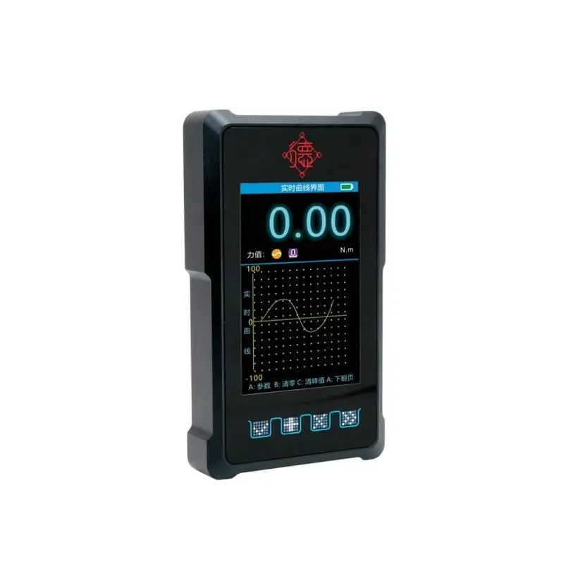 Dinamometro portatile portatile LC920-B Display digitale Grado industriale Velocità di acquisizione elevata 2000HZ Cella di carico esterna di tipo S