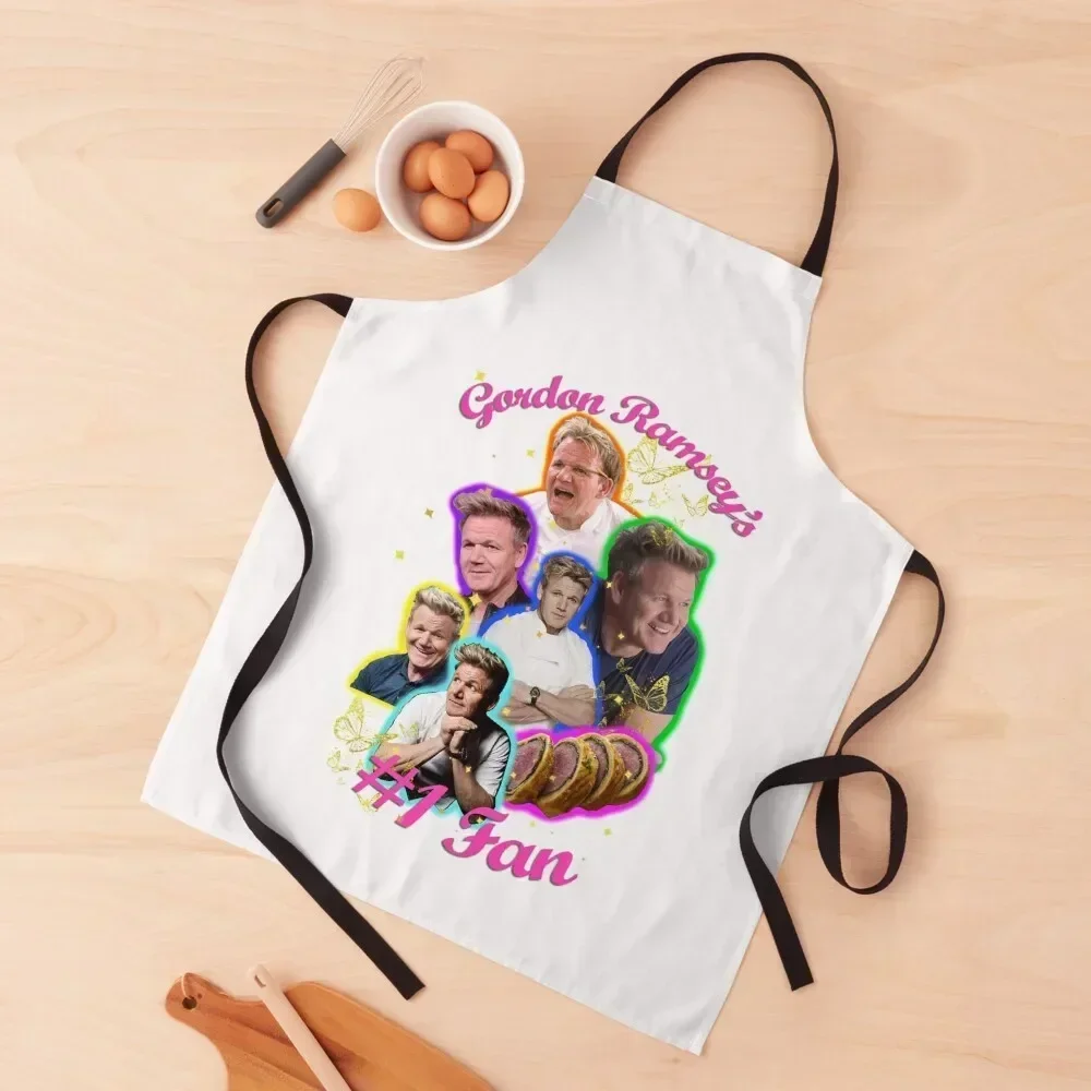 

Gordon Ramsey's #1 Fan Apron professional hairdresser Funny christmas kitchen manicurist Apron