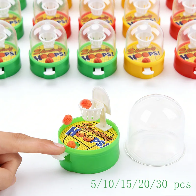 20Pcs Desktop Fingers Basketball Shooting Toys Mini Sport Party Game Toys for Boys Kids Birthday Favors Supplies