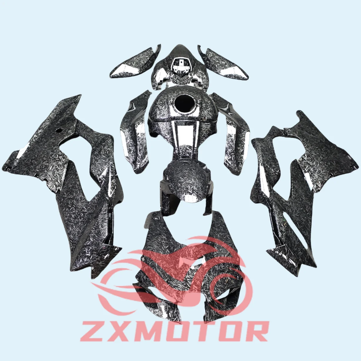 Customizable Fairings for Kawasaki ZX10R 2021 2022 2023 Carbon Fibre Motorcycle Bodywork Fairings Ninja ZX-10R 21 22 23 New